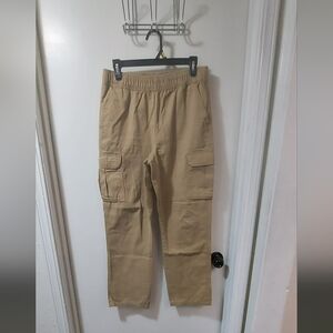 Place Boy's Khaki Cargo Pants Size 14 Husky
